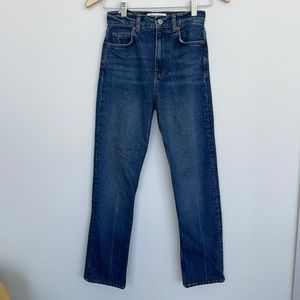 Reformation Liza Ultra High Rise Straight Jeans